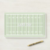 Post-it® Notes de football (Sur un bureau)