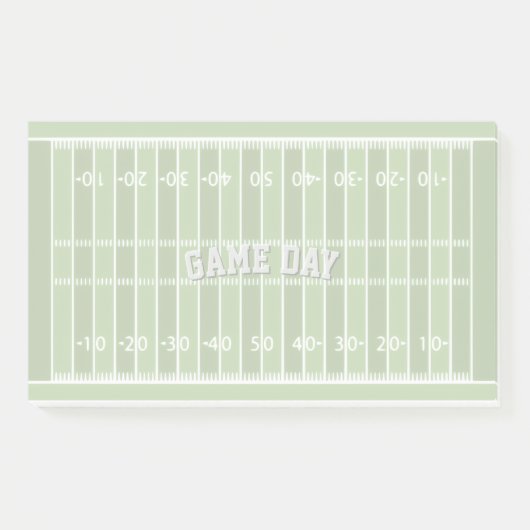Post-it® Notes de football (Devant)