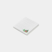Post-it® Notes de fougères et de fleurs (Incliné)