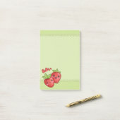 Post-it® Notes de fraises (Sur un bureau)