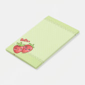 Post-it® Notes de fraises (Incliné)