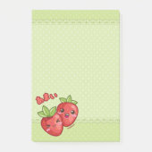 Post-it® Notes de fraises (Devant)