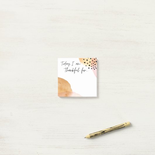 Post-it® Notes de Gratitude (Sur un bureau)