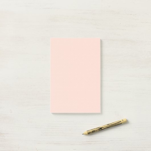 Post-it® Notes de grille de points lumineux rose chaud (Sur un bureau)