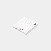 Post-it® Notes de grille Gentleman élégant (Incliné)