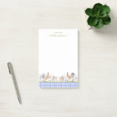 Post-it® Notes de Hearthlight Printemps Douce Gingham de Pr (Bureau)