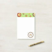 Post-it® Notes de hérisson personnalisées de l'infirmière s (Sur un bureau)