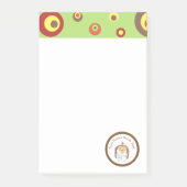 Post-it® Notes de hérisson personnalisées de l'infirmière s (Devant)