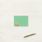 Post-it® Notes de hot dog (Sur un bureau)