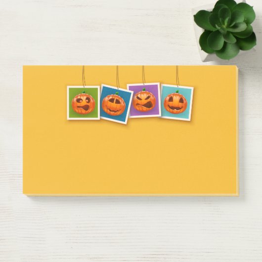 Post-It Notes de Jack-O-Lantern Halloween (Bureau)