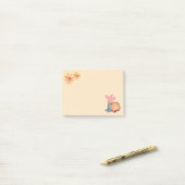 Post-it® Notes de jardinage floral (Sur un bureau)