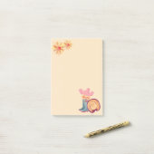 Post-it® Notes de jardinage floral (Sur un bureau)