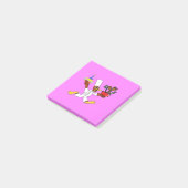 Post-it® Notes de Kazoo de Chef Rose (Incliné)