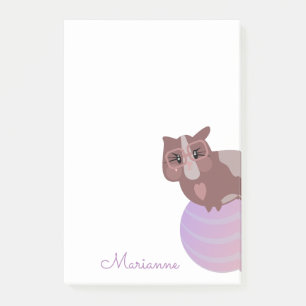 Post-it® Notes de la bille de porc de Guinée mignonne