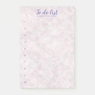 Post-it® Notes de la liste des choses à faire en lettres Bo