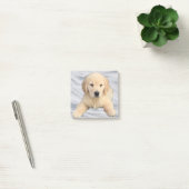 Post-it® Notes de la publication de Golden Retriever Puppy (Bureau)