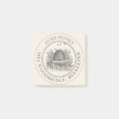 Post-it® Notes de la publication de l'annonce de l'apiculte (Devant)