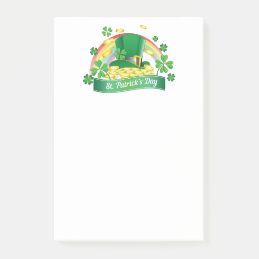 Post-it® Notes de la Saint Patrick (Devant)