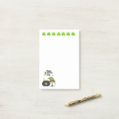 Post-it® Notes de la Saint Patrick (Sur un bureau)