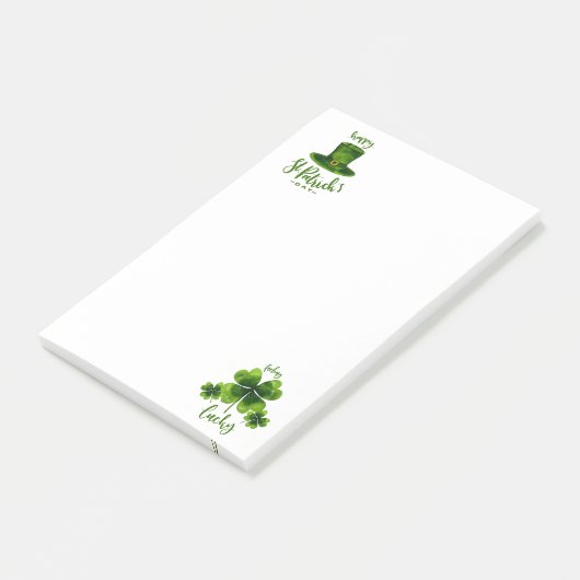 Post-it® Notes de la Saint Patrick (Incliné)