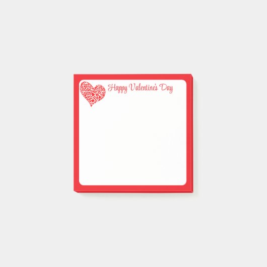 Post-it® notes de la Saint-Valentin (Devant)