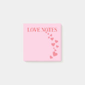 Post-it® Notes de la Saint-Valentin | Notes d'amour Notes (Devant)