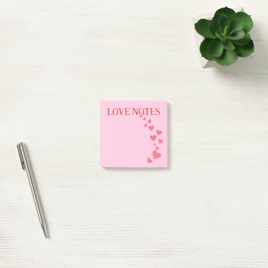 Post-it® Notes de la Saint-Valentin | Notes d'amour Notes (Bureau)