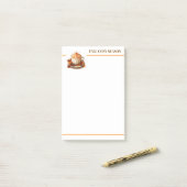 Post-it® Notes de la saison automne confortable (Sur un bureau)