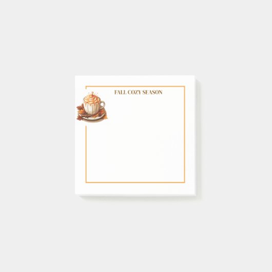 Post-it® Notes de la saison automne confortable (Devant)