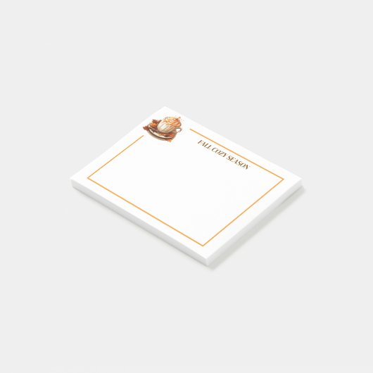 Post-it® Notes de la saison automne confortable (Incliné)