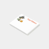 Post-it® Notes de la sorcière d'Halloween (Incliné)