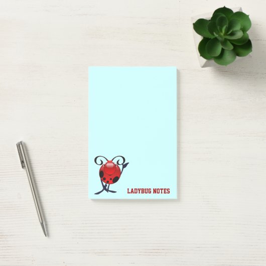 Post-it® Notes de Ladybug (Bureau)