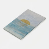 Post-it® Notes de l'aquarelle Sunny Ocean (Incliné)