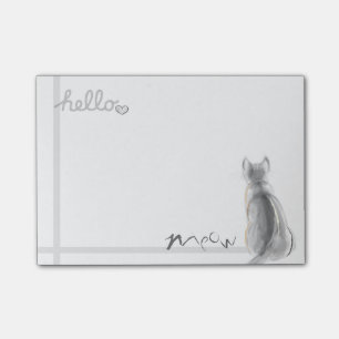 Post-it® Notes de l'article Meow de Cat