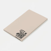 Post-it® Notes de lecture de livres de café (Incliné)