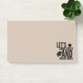 Post-it® Notes de lecture de livres de café (Bureau)