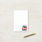 Post-it® Notes de lecture de livres interdits (Sur un bureau)