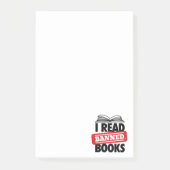 Post-it® Notes de lecture de livres interdits (Devant)