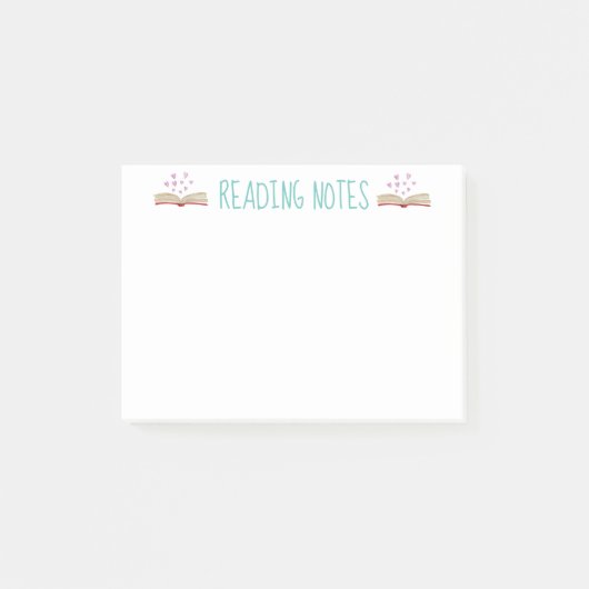 Post-it® NOTES DE LECTURE Notes de post-it (Devant)