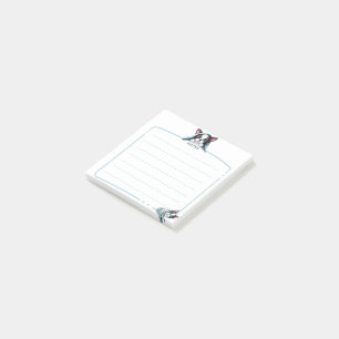 Post-it® Notes de l'émission Sleeping Boston Terrier