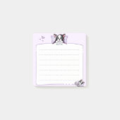 Post-it® Notes de l'émission Sleeping Boston Terrier (Devant)