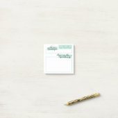 Post-it® Notes de l'étude biblique | Notes du Journal bibli (Sur un bureau)