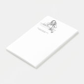 Post-it® Notes de l'Humour du service à la clientèle amusan (Incliné)