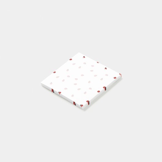 Post-it® Notes de Little Ladybug Post (Incliné)