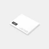 Post-it® Notes de logo Office ou Business de base (Incliné)