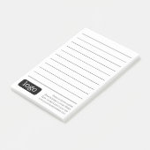 Post-it® Notes de logo Office ou Business de base (Incliné)