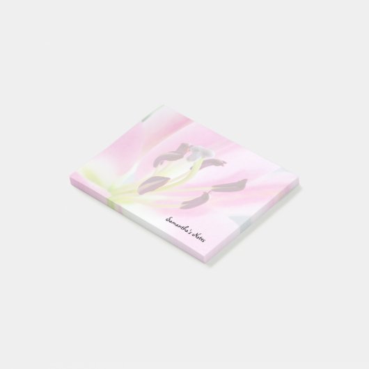 Post-it® Notes de lys rose (Incliné)