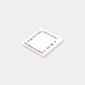 Post-it® Notes de maman - Conception de notes post-it (Incliné)