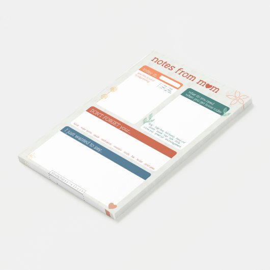 Post-it® Notes de maman Post It Notes (Incliné)