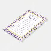 Post-it® Notes de marguerites modernes (Incliné)